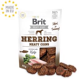 Brit Meaty Jerky Herring Coins Lækre KødMønter Af Sild 80g